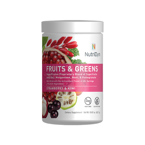 NutriDyn Fruits & Greens - Strawberry & Kiwi